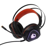 Meetion HP020 Wired Gaming Headset – 50mm Stereo Sound Omni-directional Mic USB Connectivity