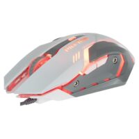 Meetion M915 6D Optical Backlit Wired Gaming Mouse - White - Image 4