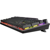 Meetion MK009 PRO Gaming Keyboards with Red Switch Hot-Swap Mechanical Keyboard with Volume Knob, 16.8M Colours & Metal Matte Panel , Full 104 Keys layout Anti-Ghosting ABS Material & Dual Colour Injection Molded Keycaps for Windows - Image 5