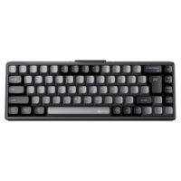 Meetion MK12 65% RGB Arabic Triple Mode Wireless Bluetooth Mechanical Keyboard - Black