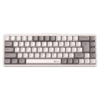 Meetion MK12 65% RGB Arabic Triple Mode Wireless Bluetooth Mechanical Keyboard - White