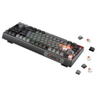Meetion MK14 TKL Triple-Mode Wireless RGB Mechanical Keyboard - Black - Image 5