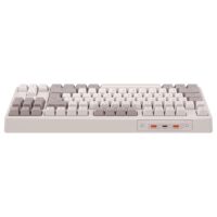 Meetion MK14 TKL Triple-Mode Wireless RGB Mechanical Keyboard - White - Image 5