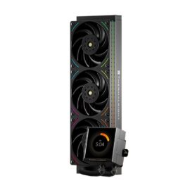 Thermalright Peerless Vision 360 UB ARGB Black – 360mm AIO Liquid CPU Cooler with 3.95-Inch LCD Display