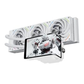 Thermalright Wonder Vision 360 Turbo ARGB White CPU Liquid Cooler 3D Curved Screen with 2400x1080 Resolutions