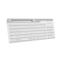 A4Tech FBK25 Bluetooth and 2.4G Wireless Keyboard | White - Image 2