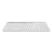 A4Tech FBK25 Bluetooth and 2.4G Wireless Keyboard | White - Image 4