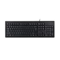 A4tech KRS-83 Comfortkey USB Wired Natural-A Shape Keyboard - Black