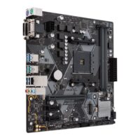 ASUS PRIME B450M-K AMD AM4 mATX motherboard with LED lighting DDR4 4400MHz M.2 SATA 6Gbps and USB 3.1 Gen 2 - Image 3