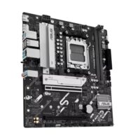 ASUS PRIME B850M-K AMD B850 mATX motherboard AM5 PCIe 5.0 Ready two M.2 slots Realtek 2.5Gb Ethernet DisplayPort HDMI rear USB 10Gbps Type-A front USB 5Gbps Type-C BIOS FlashBack Aura Sync - Image 3