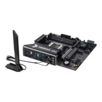 ASUS TUF GAMING B850M-E WIFI AMD B850 mATX motherboard 8+2+1 80A DrMOS power stages DDR5 PCIe 5.0 three M.2 slots WiFi 6E 2.5Gb Ethernet DisplayPort HDMI rear USB-C 10Gbps and front USB-C 5Gbps - Image 6