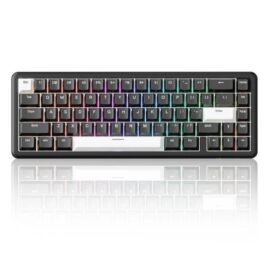 ATTACK SHARK X65 HE Magnetic Switch Rapid Trigger Keyboard - Business Black