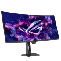 Asus ROG Strix OLED XG34WCDG Monitor 34" 3440x1440 175Hz (Above 144Hz) 0.03ms (GTG) OLED Care Pro Neo Proximity Sensor 99.3% DCI-P3 true 10-bit color G-Sync compatible DisplayWidget Center ELMB HDR - Image 2