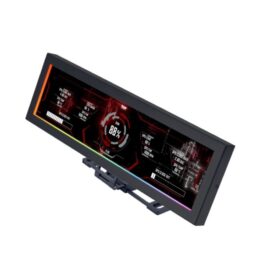 Lian Li 8.8" Universal IPS Screen With Modular Freestanding Mount Case Bracket Metal Black