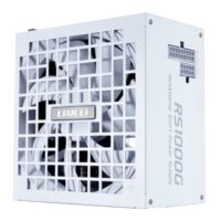 Lian Li RS 1000W Fully Modular 80+ Gold PCIE 5.1 Black PSU with Hub ATX 3.1 - White