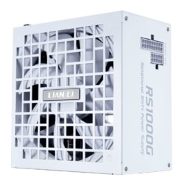 Lian Li RS 1000W Fully Modular 80+ Gold PCIE 5.1 Black PSU with Hub ATX 3.1 - White