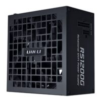 Lian Li RS 1200W Fully Modular 80+ Gold PCIE 5.1 Black PSU with Hub ATX 3.1 - Black