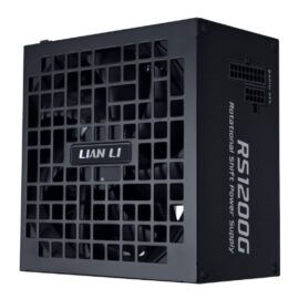 Lian Li RS 1200W Fully Modular 80+ Gold PCIE 5.1 Black PSU with Hub ATX 3.1 - Black