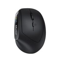 Meetion BTM008 Dual Mode Ergronomic Wireless Mouse - Black - Image 2