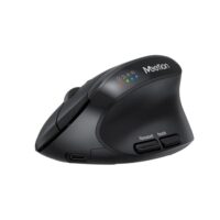 Meetion BTM008 Dual Mode Ergronomic Wireless Mouse - Black - Image 3