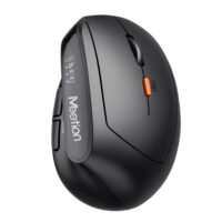 Meetion BTM008 Dual Mode Ergronomic Wireless Mouse - Black