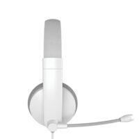 Meetion HP002U USB Single Ear Telephone Headset - White - Image 7