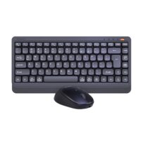 Meetion MINI5000 Wireless Dual-Mode Mini Office keyboard & Mouse Combo - Black - Image 2