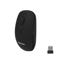 Meetion R547 2.4G USB Wireless Optical Mouse - Black - Image 2