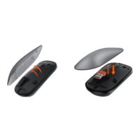 Meetion iKey C230 Ultra-Thin Full-Size Space Gray Wireless Office Combo - Black - Image 7