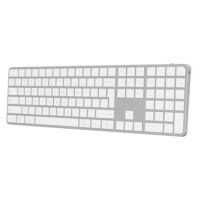 Meetion ikey K230 Full Keys 2.4G and Bluetooth Three Modes Keyboard - White - Image 2