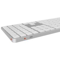 Meetion ikey K230 Full Keys 2.4G and Bluetooth Three Modes Keyboard - White - Image 4