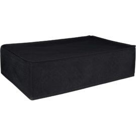 PlayVital Black Nylon Horizontal Dust Cover for PS5