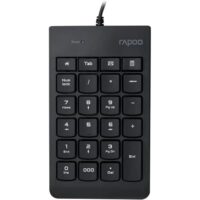 Rapoo K10 Wired Numeric NumberPad Keyboard - Black
