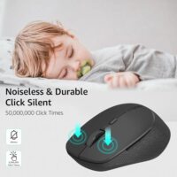 Rapoo M300 Silent Multi-mode Wireless Mouse - Dark Grey - Image 6
