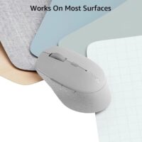 Rapoo M300 Silent Multi-mode Wireless Mouse - Light Grey - Image 8