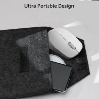 Rapoo M300 Silent Multi-mode Wireless Mouse - Light Grey - Image 5