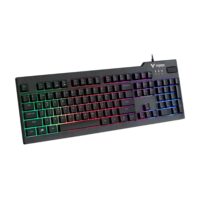 Rapoo V50S RGB Backlit Gaming Keyboard - Black - Image 2