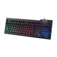 Rapoo V50S RGB Backlit Gaming Keyboard - Black - Image 3