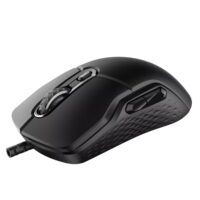 Rapoo VT200 Wired IR Optical Gaming Mouse with Ergonomic Design - Black - Image 2