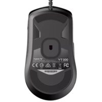 Rapoo VT200 Wired IR Optical Gaming Mouse with Ergonomic Design - Black - Image 6