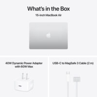 Apple MacBook Air 15" MDV94 M5 Chip 10-Core 16GB Unified RAM | 512GB SSD Silver - Image 4