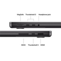 Apple MacBook Pro 14" MJ3D4 M5 Chip 15-Core 32GB Unified RAM | 1TB SSD Space Black - Image 4