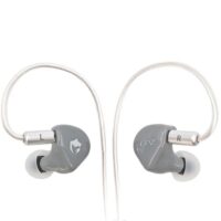 EPZ G20 Wired Earphones HIFI Music IEM In Ear Headphones Gaming Headset 3.5MM Earphone Cable - Gray