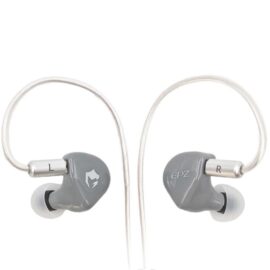 EPZ G20 Wired Earphones HIFI Music IEM In Ear Headphones Gaming Headset 3.5MM Earphone Cable - Gray