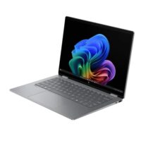 HP OmniBook X Flip 14 FM0096TU Intel Core Ultra 7 256v 16GB 512GB SSD 14″ 2k IPS Touchscreen x360 Display Backlit KB Win11 Meteor Silver - Image 3