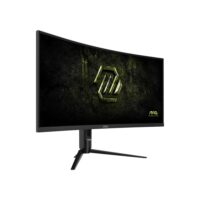 MSI MAG 342CQRF E20 34 Inch 2K UWQHD Curved Gaming Monitor - 1500R VA 3440 x 1440 Resolution 200Hz Hz / 0.5ms (GTG) Adaptive Sync - DP 1.4a HDMI 2.0b CEC 90% DCI-P3 AI Vision HDR Ready - Image 2