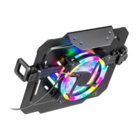 MXG LH-01R Universal Laptop Holder for Monitor Arms With RGB Cooling Fan - Image 7