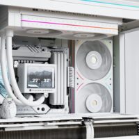 Thermalright TL-UB24W Computer Case Fan 2 IN 1 ARGB 240mm Case Fan - White - Image 7