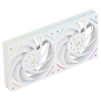 Thermalright TL-UB24W Computer Case Fan 2 IN 1 ARGB 240mm Case Fan - White - Image 2