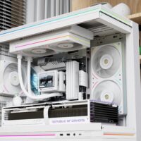 Thermalright TL-UB24W Computer Case Fan 2 IN 1 ARGB 240mm Case Fan - White - Image 5